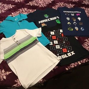 5 Tshirts🦋final price🦋